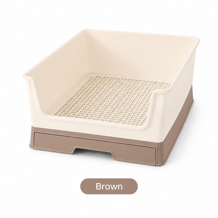 Brown LuckyBunny litter box
